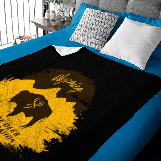 Mule Deer Foundation of Wyoming Baby Blankets