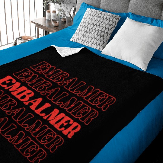Embalmer Mortician Funeral Director Undertake Baby Blankets