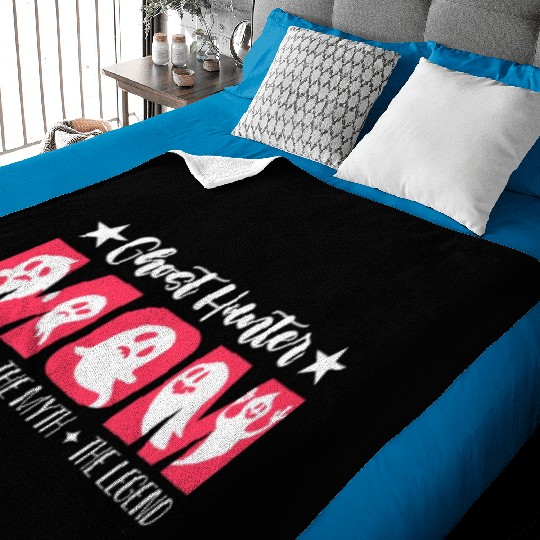 Ghost Hunter Mom The Idol Haunting Ghost Hunters Baby Blankets