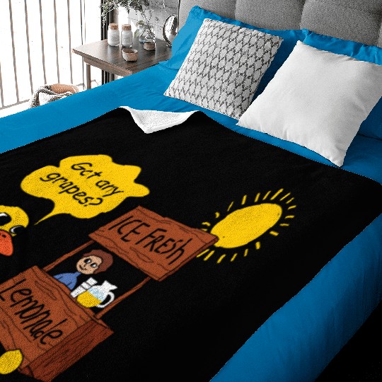 Duck song Got Any Grapes lemonade day hot Baby Blankets