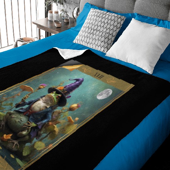 he Wizard Comfort Colors Oversized Baby Blankets, Frog Ta