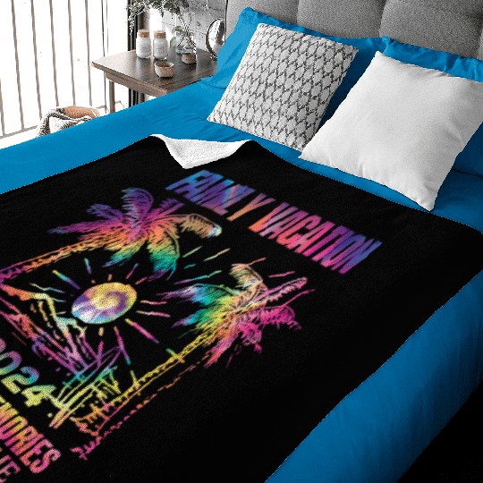 Family Vacation 2024 Making Memories Baby Blankets