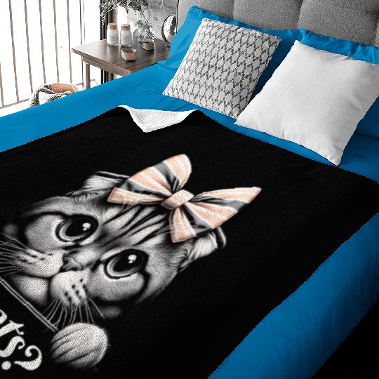 Scottish fold More Treats 23 - Cute realistic cat Baby Blankets