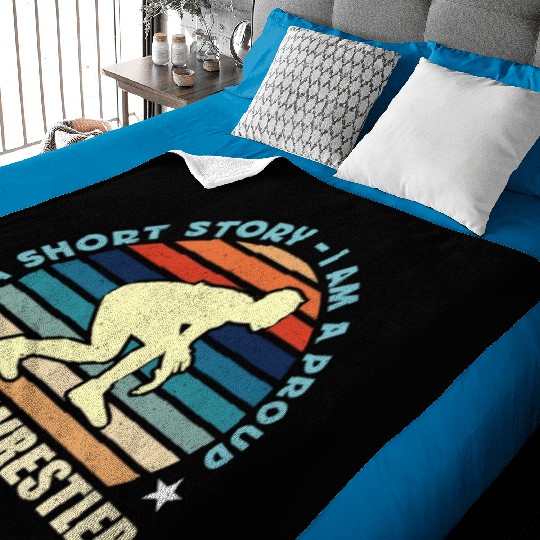 Catch Wrestler A Short Story I Am Wrestling Lover Baby Blankets