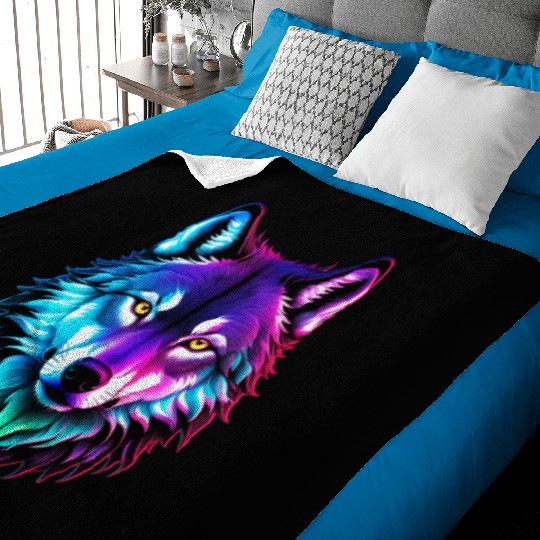 Alpha Wolf Baby Blankets