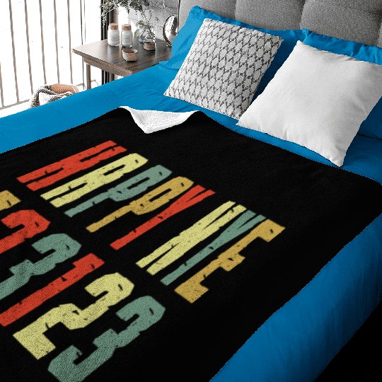 123123 Happy New Year 2024 NYE Baby Blankets