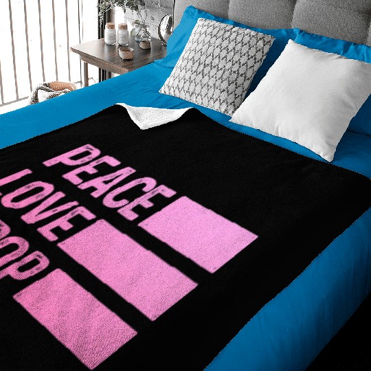 K-Pop Fan Gift Korean Pop Music Baby Blankets