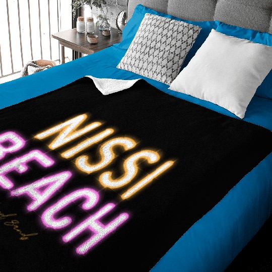 nissi beach sun kissed sand Baby Blankets