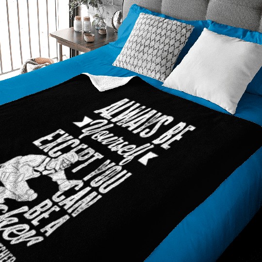 Funny Baseball Catcher Gift Baby Blankets