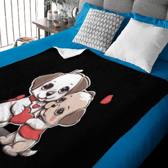Puppy Love Baby Blankets
