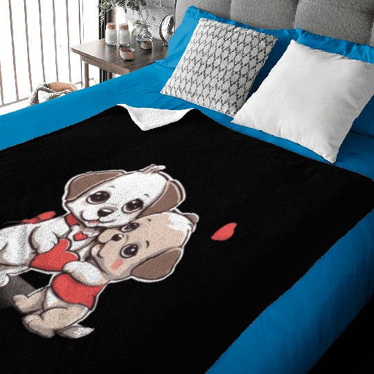 Puppy Love Baby Blankets
