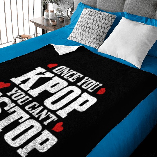 K-Pop Fan Gift Korean Pop Music Baby Blankets