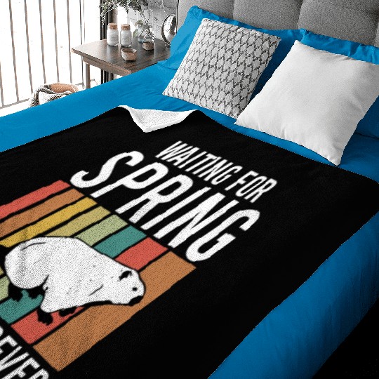 Groundhog Day 2024 Enthusiast February 2nd Baby Blankets