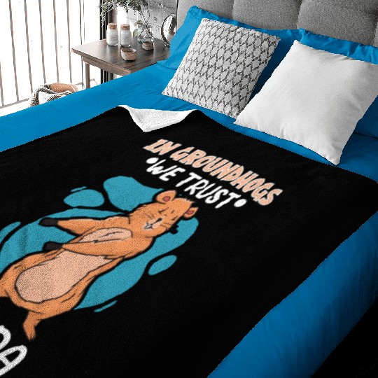 Groundhog Day 2024 Enthusiast February 2nd Baby Blankets