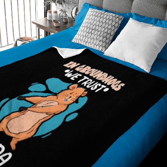 Groundhog Day 2024 Enthusiast February 2nd Baby Blankets