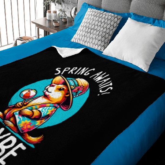 Groundhog Day 2024 Enthusiast February 2nd Baby Blankets