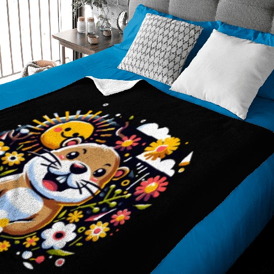 Groundhog Day 2024 Enthusiast February 2nd Baby Blankets