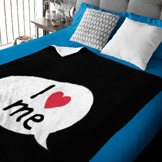 I love me affirmation Baby Blankets