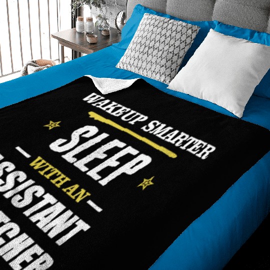 Wakeup Smarter Sleep WIth Assistant Dispatcher Baby Blankets