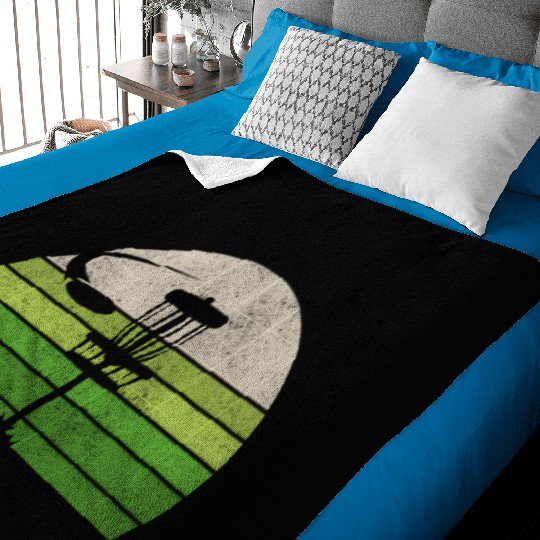 Ultimate Frisbee Disc Golf Baby Blankets
