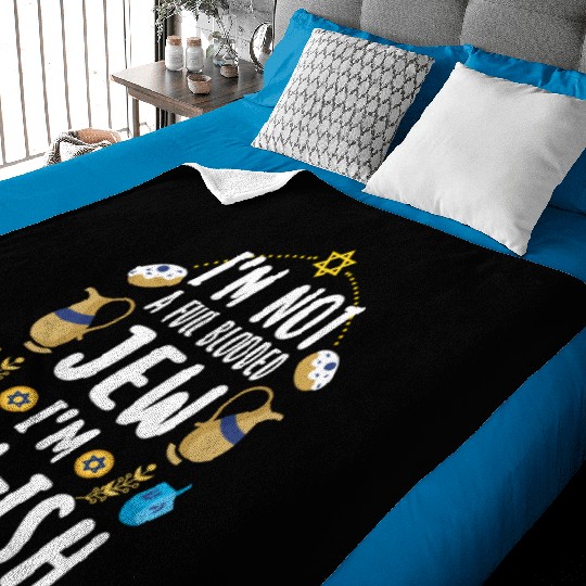 Hanukkah Pun This Is How We Jew It Baby Blankets