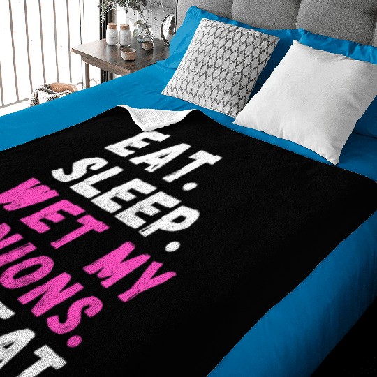 Onion Lover Planting Edible Garden Chef Baby Blankets