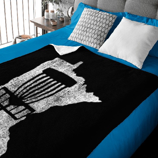Minnesota Disc Golf State With Baet Distressed Baby Blankets