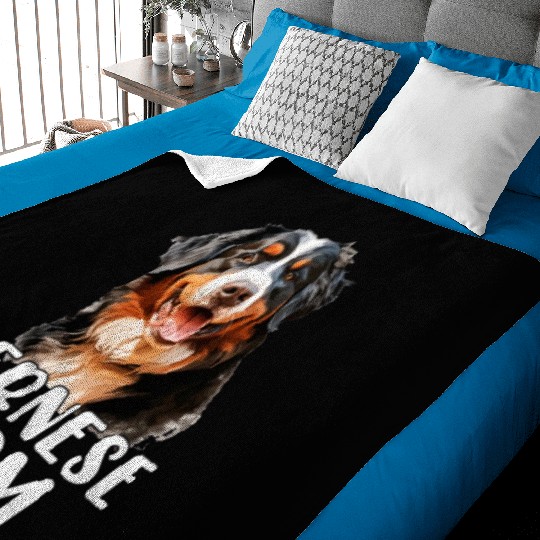 bernese mountain dog Baby Blankets