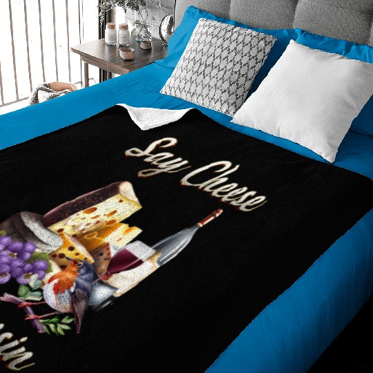 Say Cheese, Wisconsin Baby Blankets