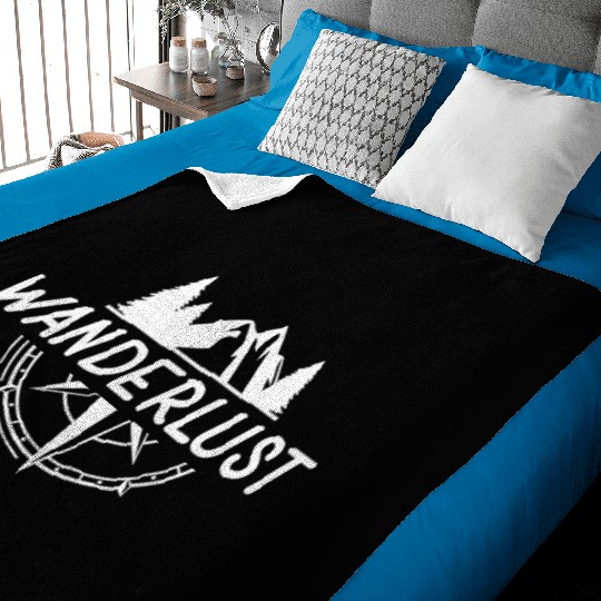 Hiking | Mountaineer | Wanderlust | Climbing Baby Blankets