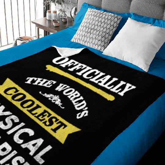 The World's Coolest Physical Therapist Baby Blankets
