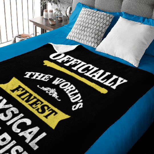 The World's Finest Physical Therapist Baby Blankets