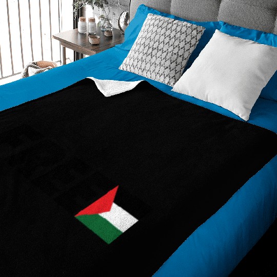 Free Palestine Baby Blankets