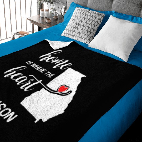 Atkinson County Georgia Is Where My Heart Is Cool Baby Blankets