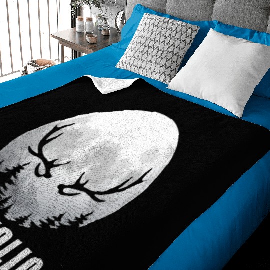 Elk Hunting Elkaholic Hunters Baby Blankets