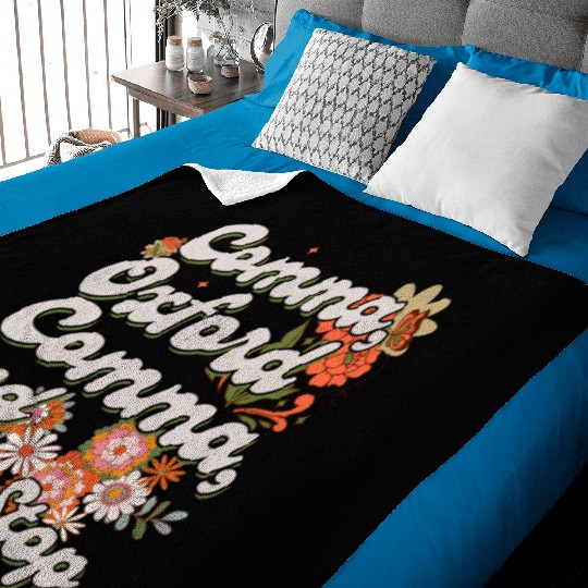 Oxford comma. For grammar students and teachers Baby Blankets