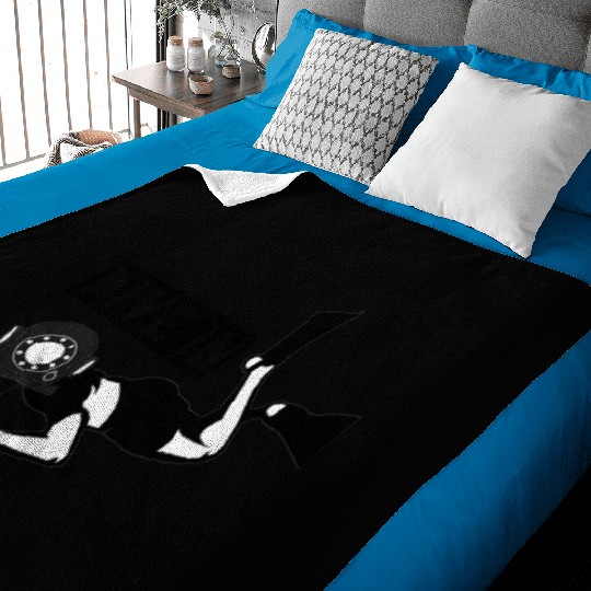 Tennis Racket, for Diving Baby Blankets