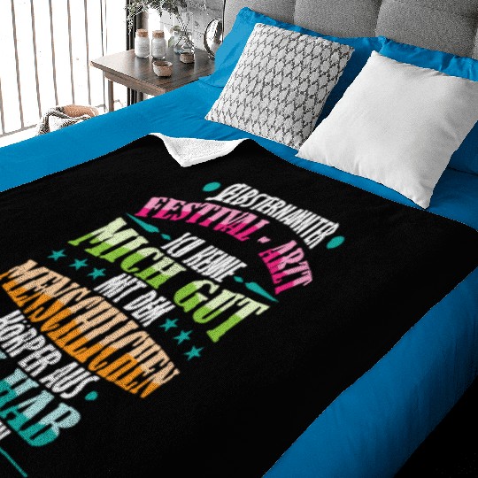 Party saying doctor at festival Baby Blankets