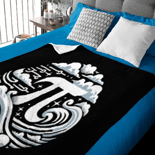 Funny Pi Day 2024 3,14 Pi Number Symbol Math Baby Blankets