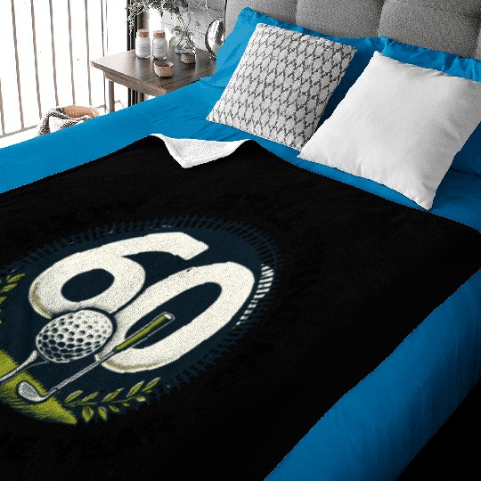 Golf-themed 60th birthday celebration Baby Blankets