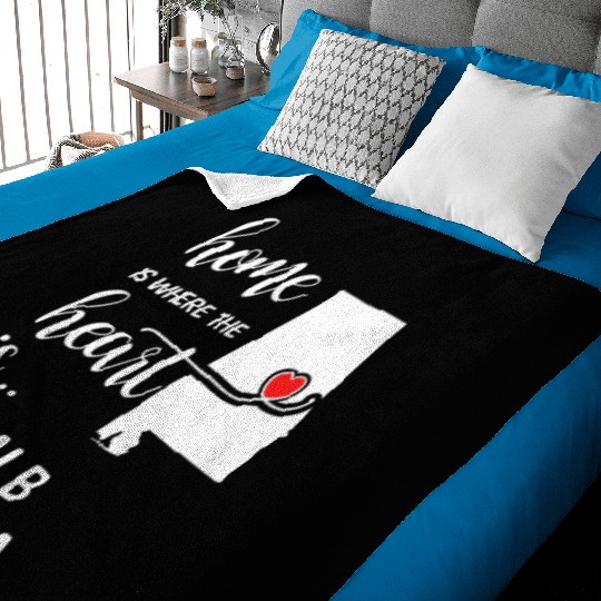 De Kalb County Albm Is Where My Heart Is Cool Baby Blankets