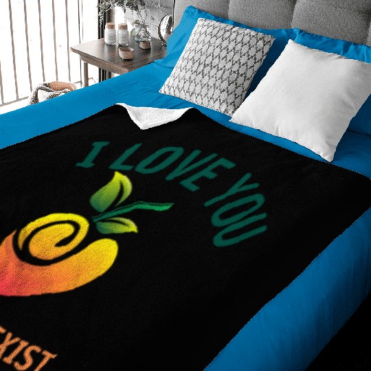 The Orange Wendy Cope Baby Blankets