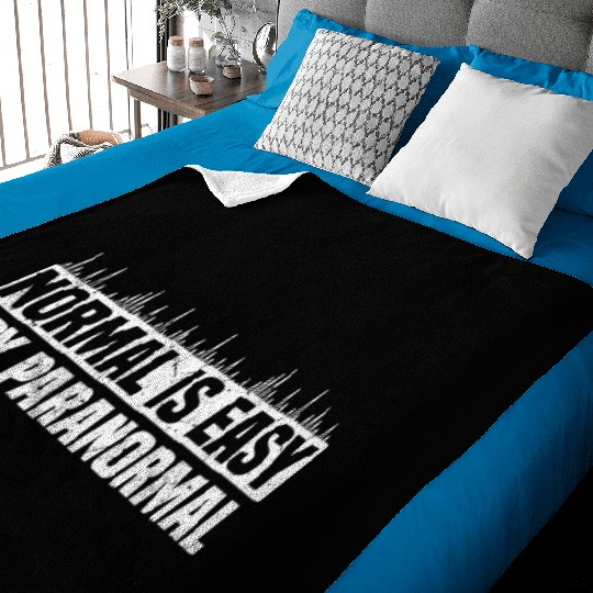 Gifts for Ghost Hunters | Paranormal Ghosts Baby Blankets