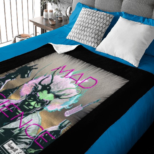 Gangsta Gorilla-Mad Science Baby Blankets