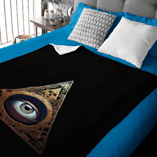 Picture with a conspiracy vibe. Baby Blankets