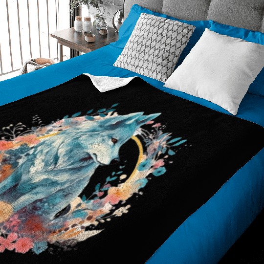 Wolf Spirit Baby Blankets