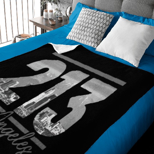 Los Angeles California LA Gift Baby Blankets