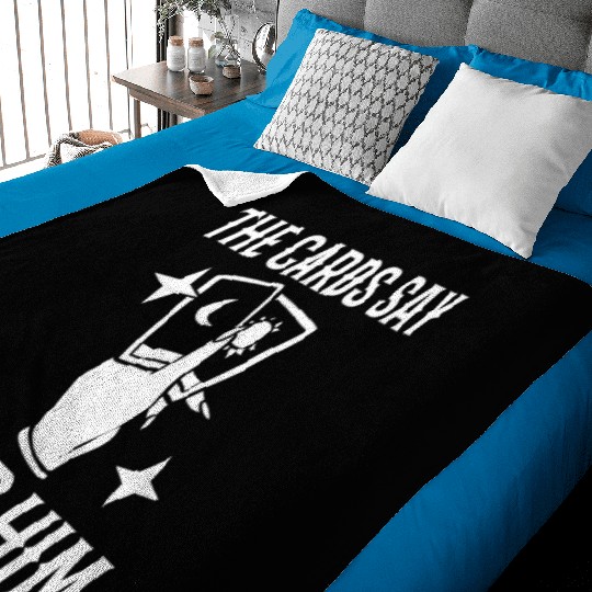 Funny Tarot Card Tarot Card Reader Baby Blankets