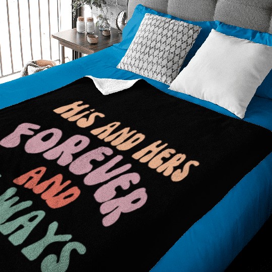 His and Hers Baby Blankets