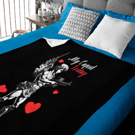 My cupid today. Baby Blankets